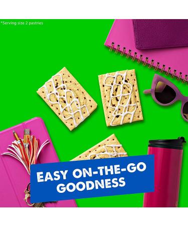 Pop-Tarts Frosted Cinnamon Roll Breakfast Toaster Pastries - 32 Count Case - Buy Online on GoSupps.com