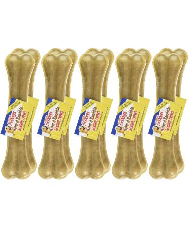 Classic Pet Products Rawhide Pressed Knuckle Bone for Dogs 265 mm Pack of 10 - Buy Online on GoSupps.com