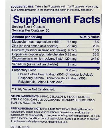 TruVision TruFix - Effective Weight Management Supplement - Buy Online on GoSupps.com