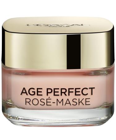 L'Or al Paris Age Perfect Golden Age Ros Mask Peony Extract for Ripe Skin | Hydrating Cr me Mask for Radiant Complexion - 50ml - Buy Online on GoSupps.com