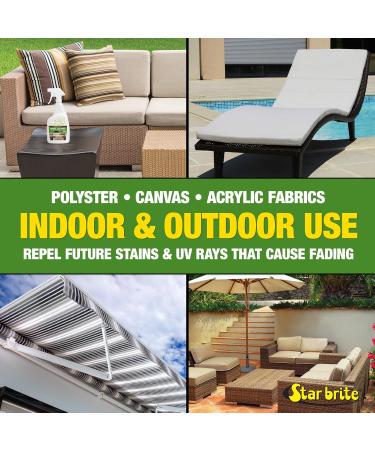 STAR BRITE Outdoor Fabric Cleaner Spray - Ultimate Stain Remover for Patio Fabrics Protects Against Stains & UV Damage - 32 OZ (054132 - Buy Online on GoSupps.com