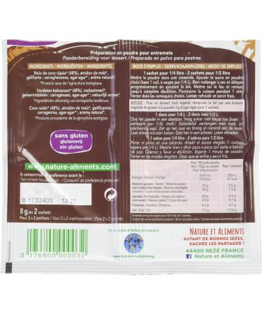 Nat-Ali Bio-Flan Coconut 8g - Buy Online on GoSupps.com