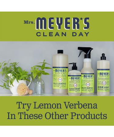 Mrs. Meyer's Kitchen Essentials Set - Lemon Verbena | Hand Soap, Dish Soap, All Purpose Cleaner - 3 Count Pack - Buy Online on GoSupps.com