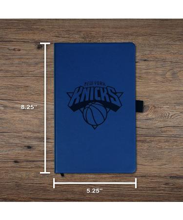 NBA New York Knicks Laser-Engraved Color Notepad | Officially Licensed | 5.25 x 8.25 inches - Buy Online on GoSupps.com