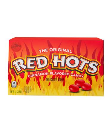 Red Hots Cinnamon Candy, 5.5 Ounce Box, Pack of 12 5.5 Ounce (Pack of 12)