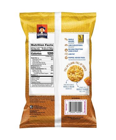 Quaker Rice Crisps Gluten Free Caramel 7.04oz - 6 Count | Crunchy Snack Delight - Buy Online on GoSupps.com