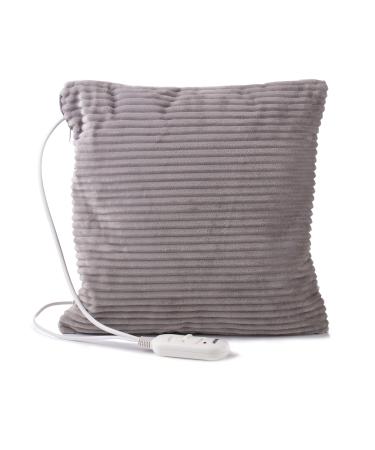 Mesko MS7429 Electric heating pillows for back and neck heat cushion with automatic switch -off pain relief for neck pain control with 2 temperature levels washable cover gray 80W