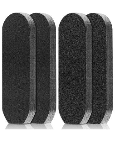 80 Pcs Stainless Steel Foot File Refills Foot File Replacement Pads Coarse Fine Pedicure File Refills Double Side Reusable Foot Rasp Pad with Removable Glue for Callus Dead Skin  180 Grit  120 Grit - Buy Online on GoSupps.com