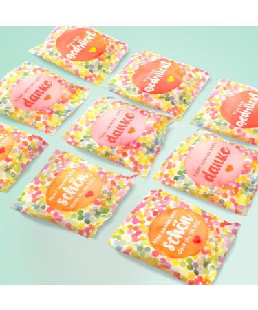 25 Colorful Guest Gift Bags Filled with Trolli Gummy Bears - Perfect Thank You & Friendship Gifts - Feel Pressed - Buy Online on GoSupps.com