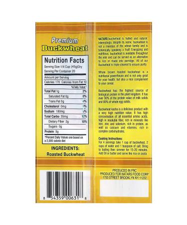 Organic Imperial Buckwheat Groats 900g - Premium Quality Superfood - Buy Online on GoSupps.com