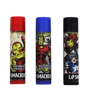 Buy Markwins Lip Smacker Marvel Iron Man Lip Balm Set - Flavored Lip Balms for All Ages - International Shipping Available - Buy Online on GoSupps.com