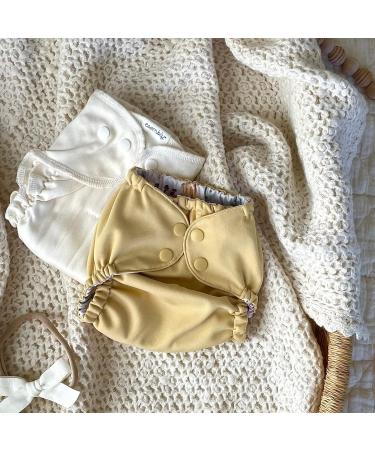 Esembly Size 2 Barley Cloth Diaper Cover | Waterproof, Leak-Proof & Breathable Swim Diaper | Snap Closure Reusable Diaper for 18-35lbs - Buy Online on GoSupps.com