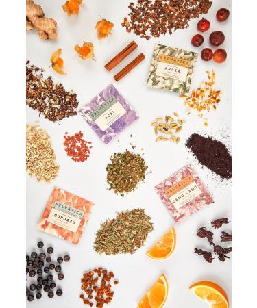 SELVATICA Camu Camu Infusions Blend | 24 Tea Bags in Metal Box (Pack of 2) - Buy Online on GoSupps.com