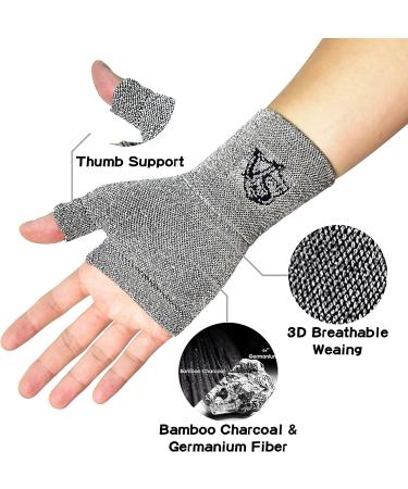 VITAL SALVEO Compression Wrist and Thumb Support - Arthritis Joint Pain Relief - Carpal Tunnel Syndrome Aid - Small Size - Buy Online on GoSupps.com