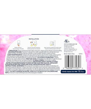 Glade Atmosphere Collection PlugIns Scented Oil Air Freshener Starter Kit No 2 Bright 0.75 fl oz. - Buy Online on GoSupps.com