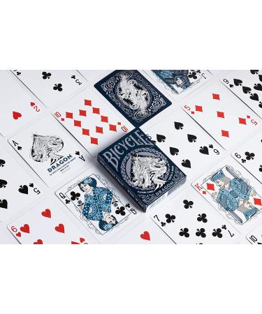 Bicycle Dragon Premium Playing Cards - High-Quality 1 Deck - Buy Online on GoSupps.com