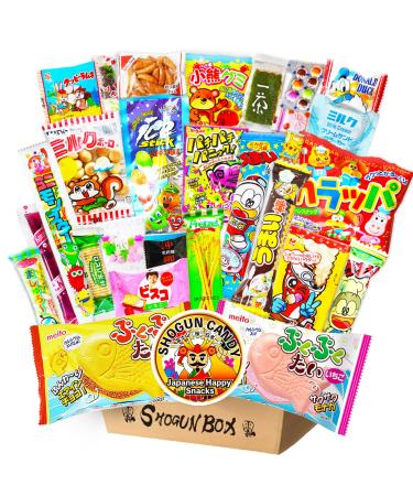 SHOGUN CANDY Japanese Snacks & Japanese Candy Variety Pack 30 Pcs