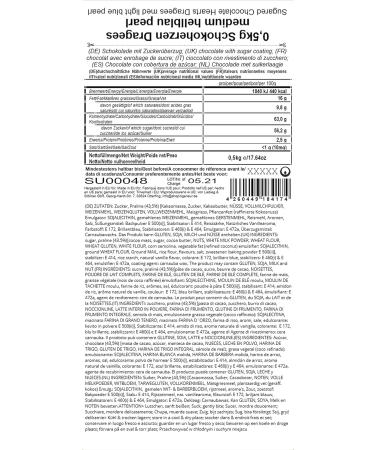 One-ein Chocolate Hearts Pearl 500g - Gourmet Wedding & Baptism Gifts | Luxury Dragees & Sweets - Buy Online on GoSupps.com