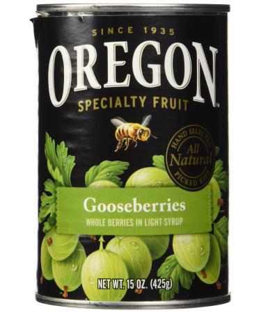 Oregon Fruit Gooseberries in Light Syrup - 15 oz