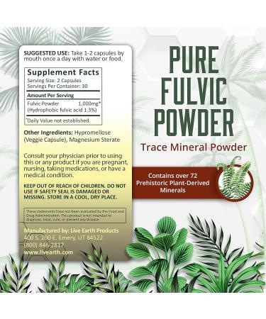 LM-32 HC - Pure Fulvic Acid Capsules - Buy Online on GoSupps.com