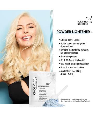 AGEbeautiful Ultra Bond Hair Lightener | Anti-Aging, Strengthens & Protects | Arginine Powder Lightener - 1 Fl Oz - Buy Online on GoSupps.com