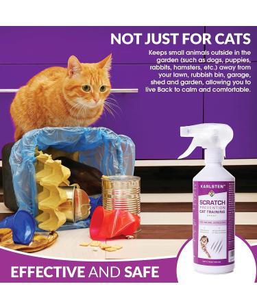 karlsten Anti Scratch Repellent spray professional Anti Chewing Deterrent For Full Home Protection From Cat Scratching Damage 500 ML - Buy Online on GoSupps.com