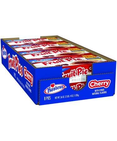 Hostess Fruit Pies, Cherry,4.5 Ounce (Pack of 8)