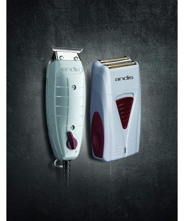 Andis 17195 Finishing Combo: T-Outliner Trimmer & Pro Foil Lithium Titanium Shaver - Complete Professional Hair Clippers and Trimmer Kit for Men - Buy Online on GoSupps.com