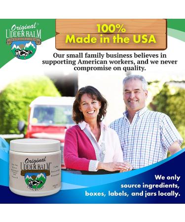 Udder Balm 16 oz - Unscented Original formula for Cracked Dry Skin - Buy Online on GoSupps.com
