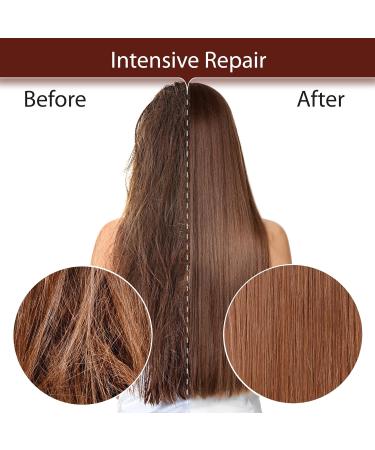 Brazilian Keratin Smoothing Treatment - Sulfate Free Blowout System for Dry Damaged Hair | Eliminate Curls & Frizz (32 Fl Oz - Buy Online on GoSupps.com