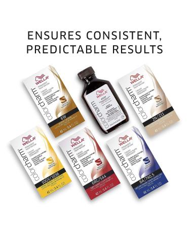 Wella ColorCharm 7W Caramel: Permanent Gray Coverage Liquid Hair Color - Buy Online on GoSupps.com