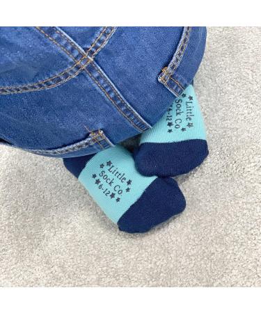 Non-Slip Ribbed Baby & Toddler Girls Tights - Cozy Winter Warm Anti-Skid Tights | 0-6 Months Aqua - Buy Online on GoSupps.com