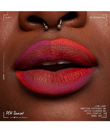 NYX Ambition Statement Lip Liner - Longwear Lip Pencil with Jojoba Oil & Vitamin E - Buy Online on GoSupps.com