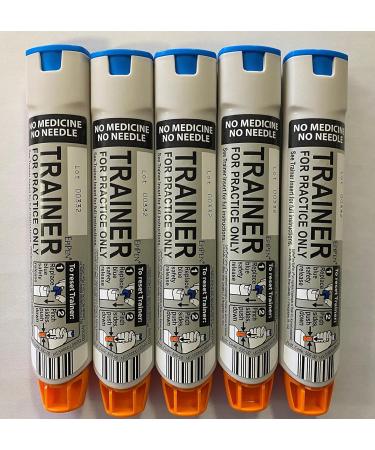 EpiPen Trainer by Dey 500-00: Current Model for Effective Training (5 Pack) - Buy Online on GoSupps.com
