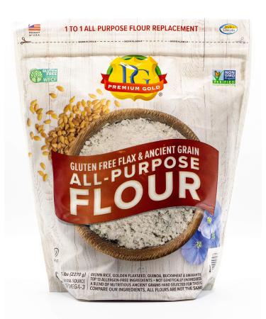 Premium Gold Gluten Free All Purpose Flour, 5 Pound