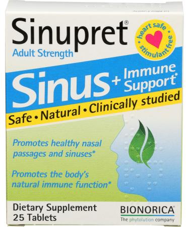 Bionorica Sinupret Adult Strength 25 Tablets