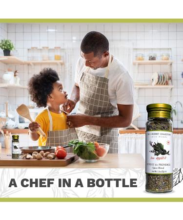 Gourmet Collection Herbes De Provence Spice Blend with Lavender - Salt-Free Seasoning for Chicken, Fish, and Soups - 156 Servings - Buy Online on GoSupps.com