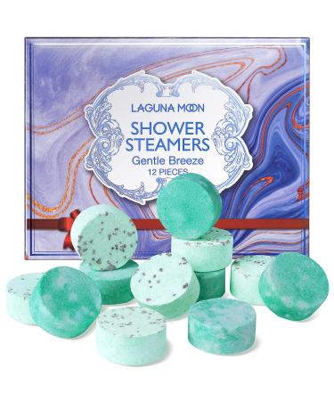  Aromatherapy Shower Steamers - 12pc XXL Vapor Bombs for Nasal Relief, Self Care, Relaxation, Spa Day, Pampering Gifts - Pure Mint, Menthol & Eucalyptus Natural Essential Oil Tablets 12-pack | Relaxation & Nasal Rel…