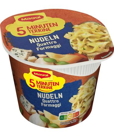 Buy MAGGI 5 Minute Terrine Pasta Quattro Formaggi - 8 Packs (8 x 58g) - Quick & Delicious International Shipping - Buy Online on GoSupps.com