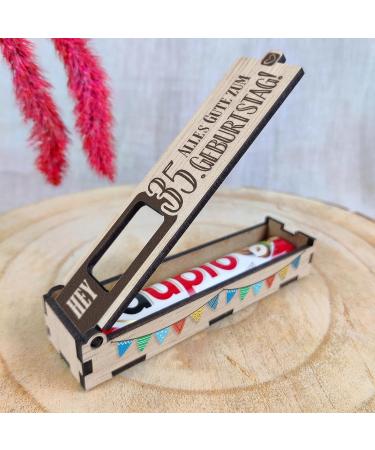 35th Birthday Chocolate Bar Gift Box - Unique 35th Birthday Ideas for Men & Women | Perfect Decorations & Gifts - Buy Online on GoSupps.com