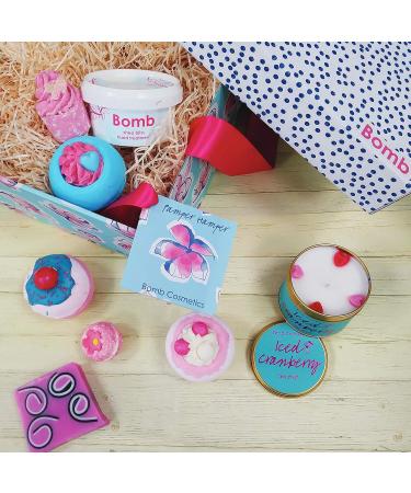 Bomb Cosmetics Pamper Hamper Handmade Bath Body & Home Fragrance Supersize Gift Pack in Reusable Box Contains 8-Pieces 720g Pamper Hamper 1 count (Pack of 1) - Buy Online on GoSupps.com