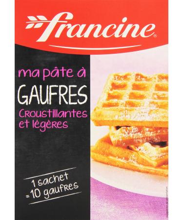 Francine Ma P te Gaufres Croustillantes/L g res 350 g - Lot de 5