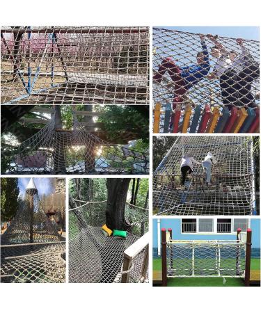 Climbing Netting Outdoor Treehouse Nets Cargo Climbing Net Playground Heavy Duty Swings Net Safety Net Cargo Net(Size:2 * 5m(6.6 * 16.4ft)) () - Buy Online on GoSupps.com