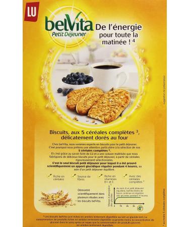 Belvita Breakfast Biscuits Raw 5 Whole Cereals 400 g - Buy Online on GoSupps.com