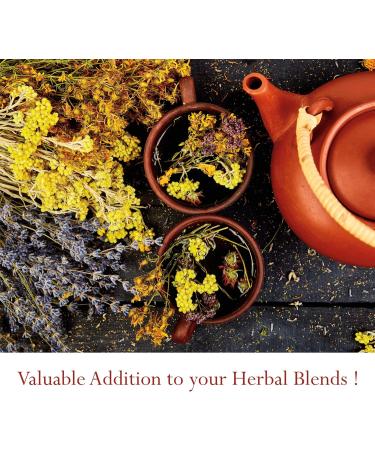 Foothills Naturals Life Everlasting Herb (Goldilocks Immortelle) Flowers Tea Organic - 227g / 8oz - Buy Online on GoSupps.com