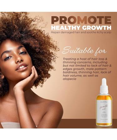 AVA ESTELL Rapid Growth Oil with Organic Rosemary Oil for Hair Growth - Repairs Damaged Hair Soothes Itchy Scalp Moisturizes Hair and Provides Dandruff Relief - Rosemary Essential Oil for Hair - Buy Online on GoSupps.com