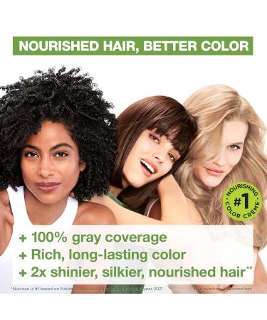 Garnier Nutrisse Ultra Crème Hair Color Permanent Hair Dye with 100% Gray Coverage  Vegan & Cruelty-Free - 93 Light Golden Blonde -Honey Butter- PACK OF 2 - Buy Online on GoSupps.com