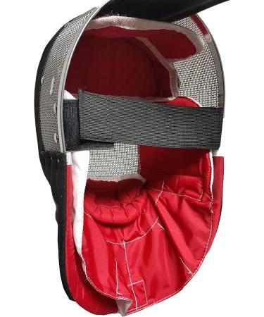 ASAki Hema Fencing Mask | 350N Stab-Proof Fabric | CE350N Hema Gear | Full Coverage Lining | Removable & Washable | Silver | Large - Buy Online on GoSupps.com