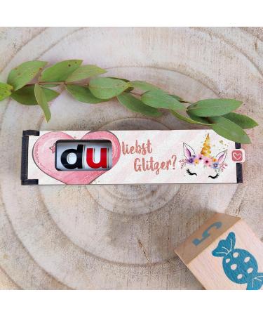 Unicorn Gifts for Girls | Glittery Chocolate Bar Gift Box & Duplo | Einhorn Birthday & Decoration Ideas - Buy Online on GoSupps.com