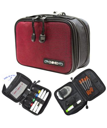 ChillMED Type 1 Daily Diabetes Case - Insulin Cooler Bag for Traveling & Everyday Use -Includes Reusable Ice Pack - 6 to 8 Hours of Cool Time (Red)
